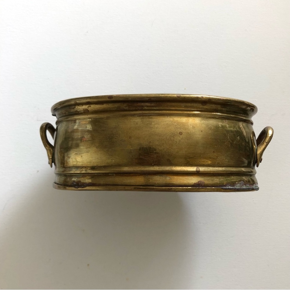 Vintage Brass Planter